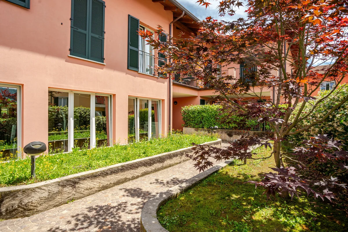 Il cortile della residenza